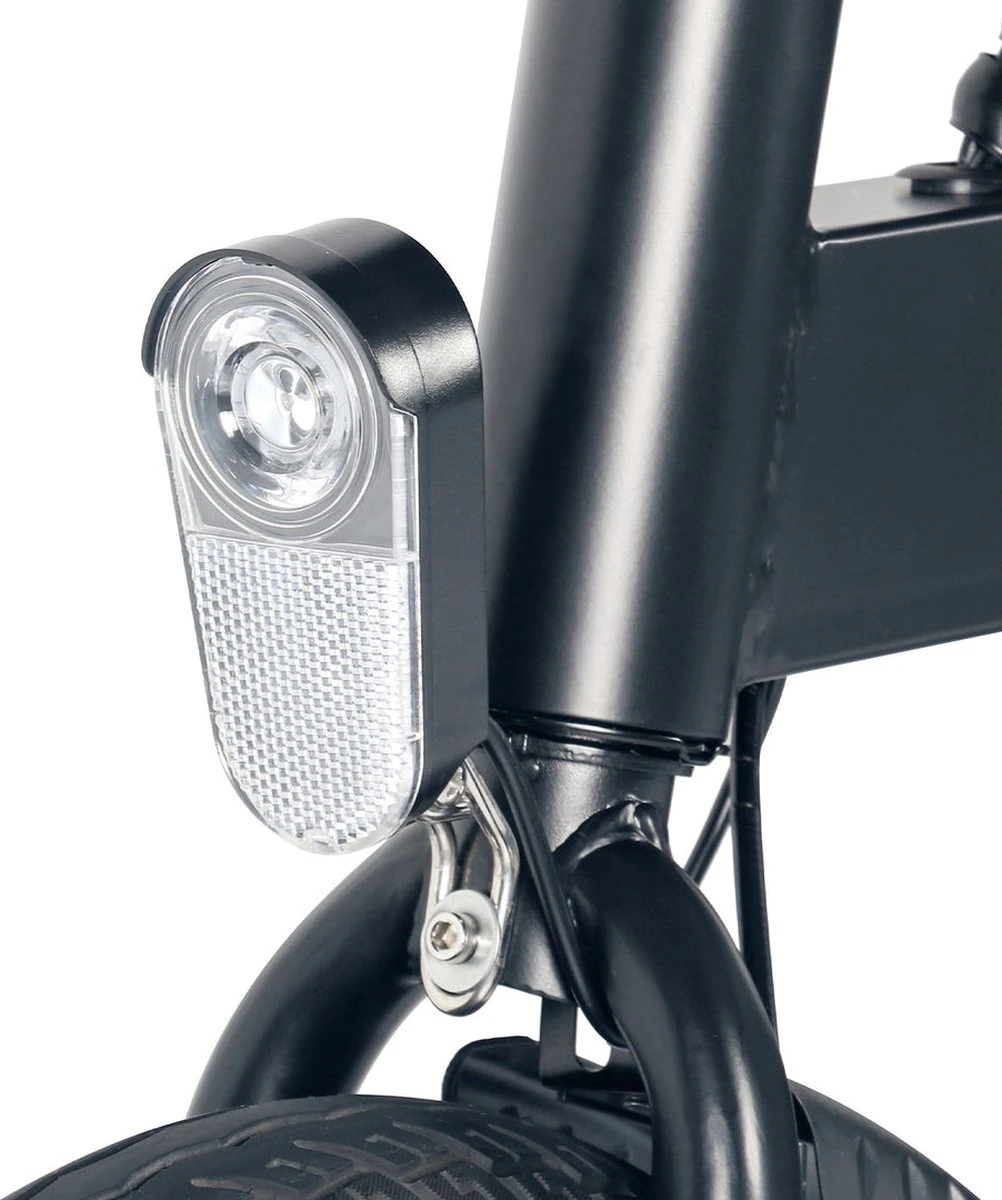 Merkloos Windgoo B20 PRO - E Bike - Elektrische Fiets - 16 Inch - 250W - 7.8Ah Batterij - Max. 25km/u - Zwart - Incl. GSM Houder - Image 11