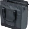 Basil Grand Tarpaulin Fietsshopper - Enkele Fietstas - 23 Liter - Zwart