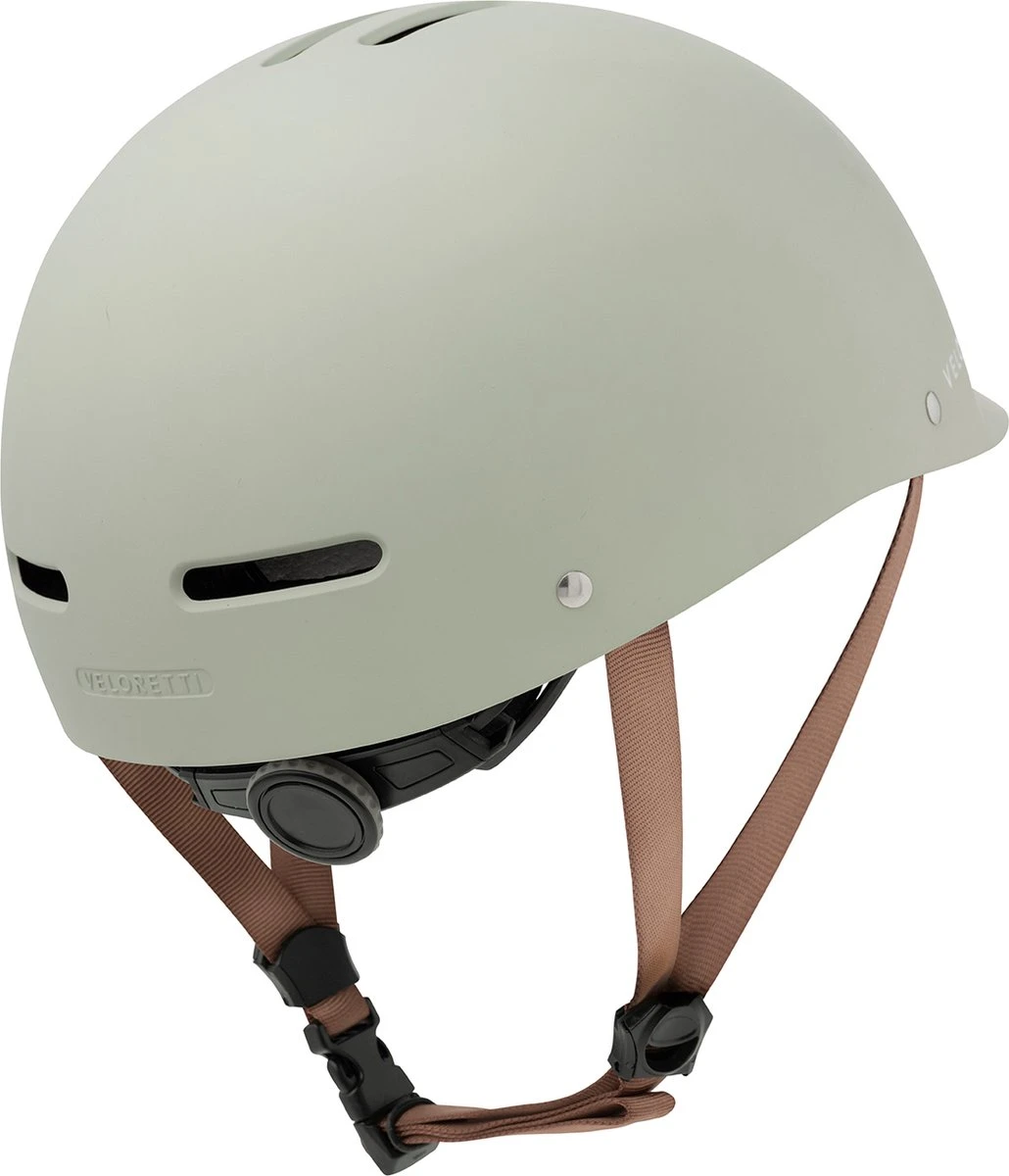 Veloretti Kids Helm - Pebble Grey (Maat S) - Image 3