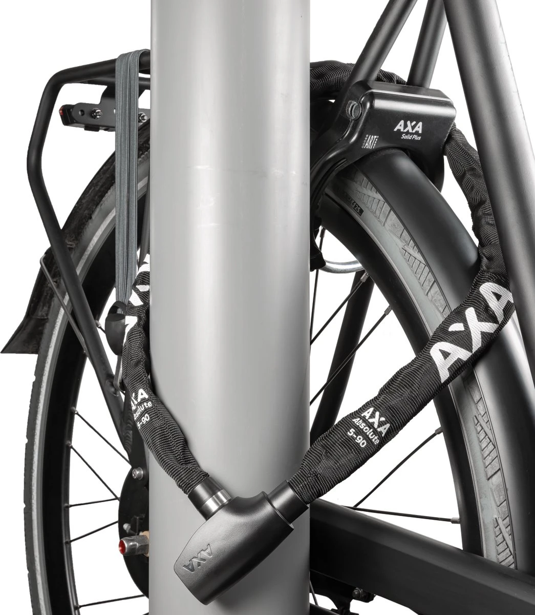 AXA Absolute 5 Kettingslot - Slot Voor Fietsen - 90 Cm - 5 Mm - Zwart - Image 4