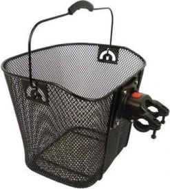 Dresco - Fietsmand - Zwart