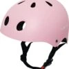 Kinderfietshelm Pro Sport Lights - Skate Fietshelm Voor Kinderen - Matt Roze Pink - Kinderhelm 50 - 56 Cm