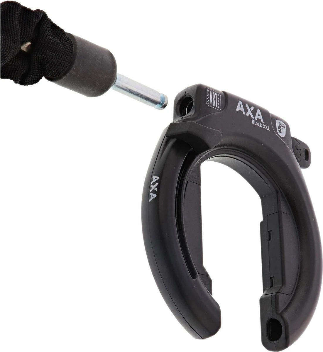 Axa Solid Plus Set Ringslot Met Insteekketting ART-2 Zwart - Image 11