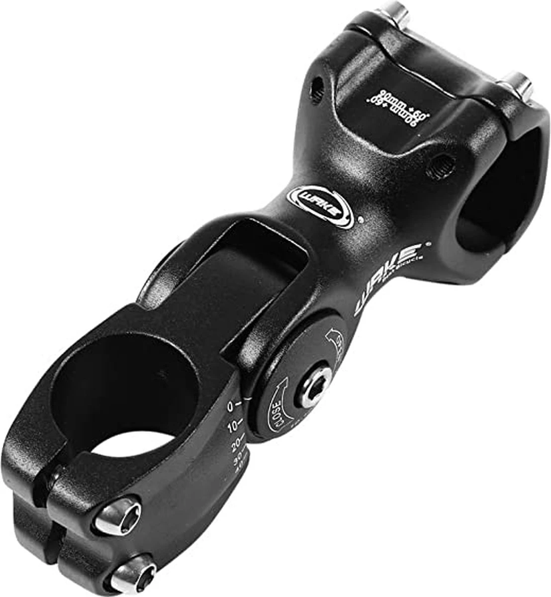 Merkloos Verstelbare Fiets Stuurpen 31.8 90mm 110mm 0 ~ 60 Graden Verstelbare Stuurpen Voor Mountain Road MTB Bike