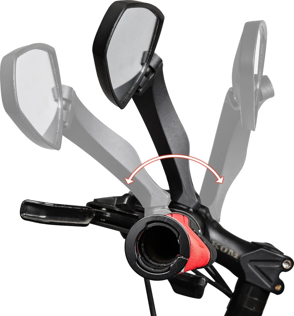 TIKKENS® Fietsspiegel Links - Verstelbaar - Fiets Spiegel Geschikt Voor E-bike, Speed-pedelec - Image 8