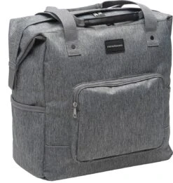 New Looxs Camella Nova Enkele Fietstas Shopper - Afneembaar - 24,5 Liter - Grijs