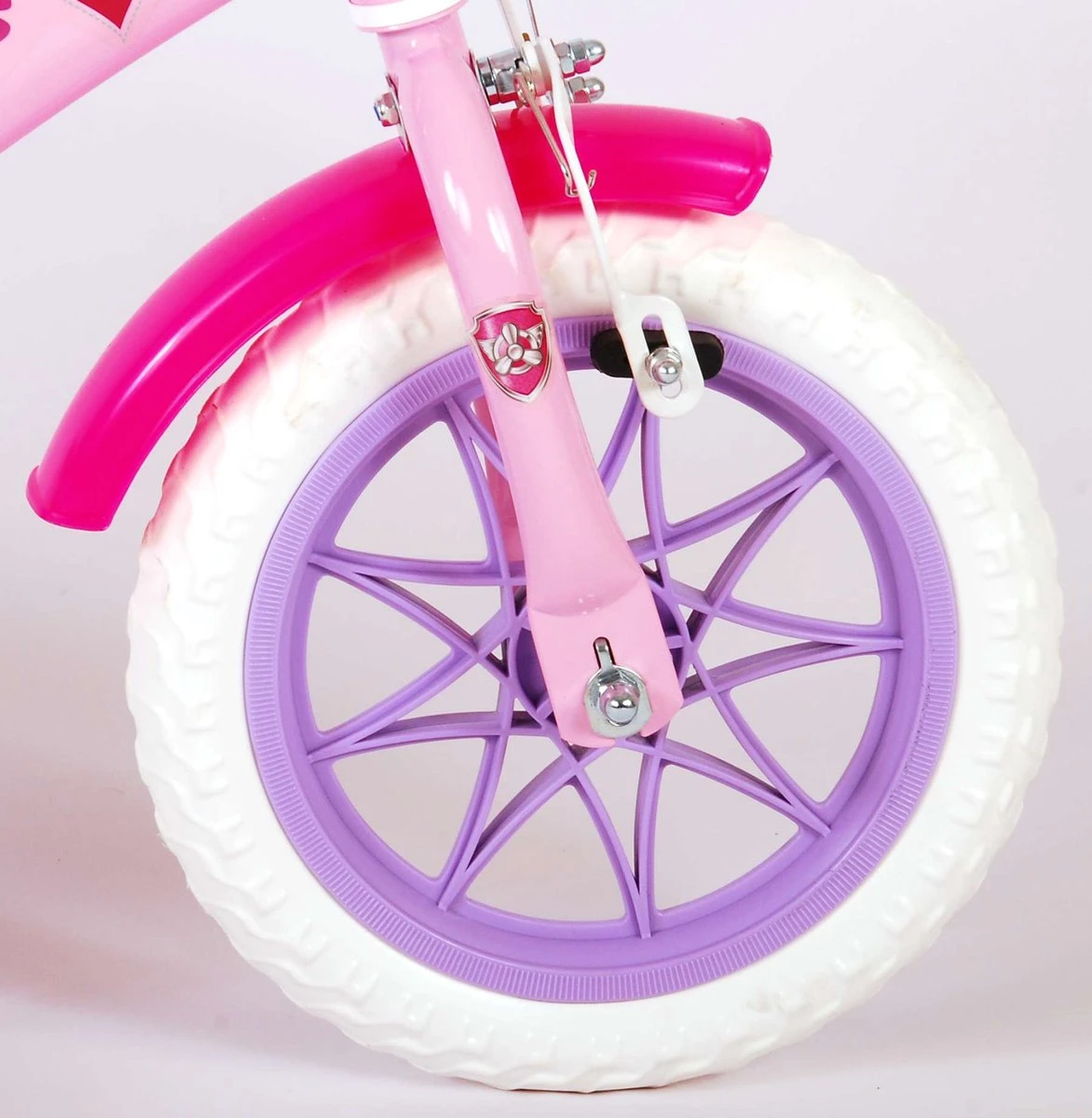 Volare Paw Patrol Kinderfiets - Meiden - 12 Inch - Roze - Doortrapper - Image 7