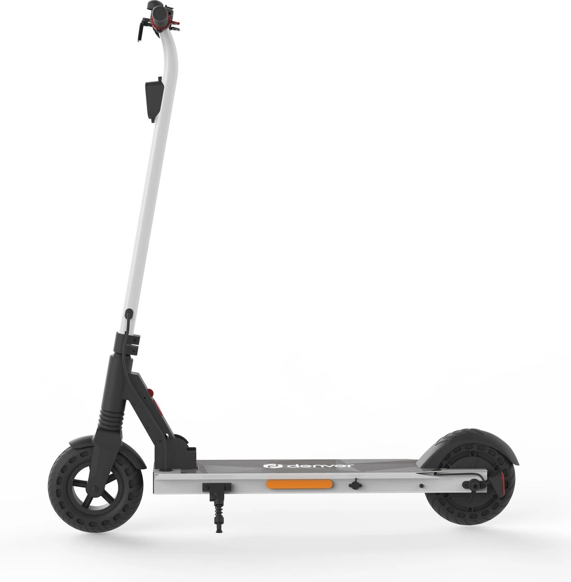 Denver Elektrische Step Volwassenen - Topsnelheid 20KM/U - 300W - Inklapbaar - 8" Wielen - LED Licht Voor & Achter - SEL80140 - Zwart/wit - Image 4