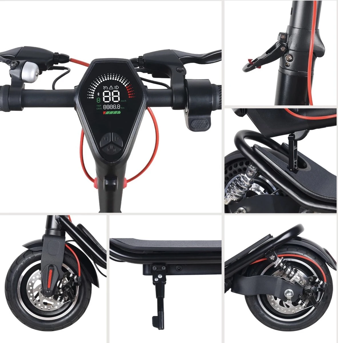Windgoo M20 - Elektrische Step - E Scooter 350W - 10.4Ah Batterij - 10 Inch Luchtbanden - Image 2