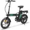 Hitway BK5 Elektrische Fiets | Opvouwbare E-bike | 16 Inch | Hitway BK5 250W Motor | Zwart