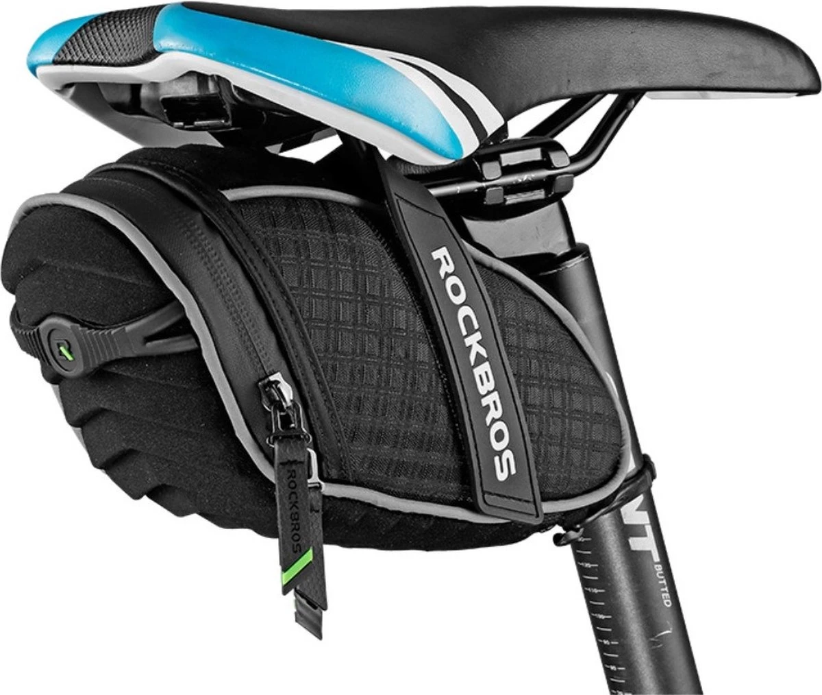 Merkloos Luxe Waterdichte Zadeltas / Frametas Voor Mountainbike