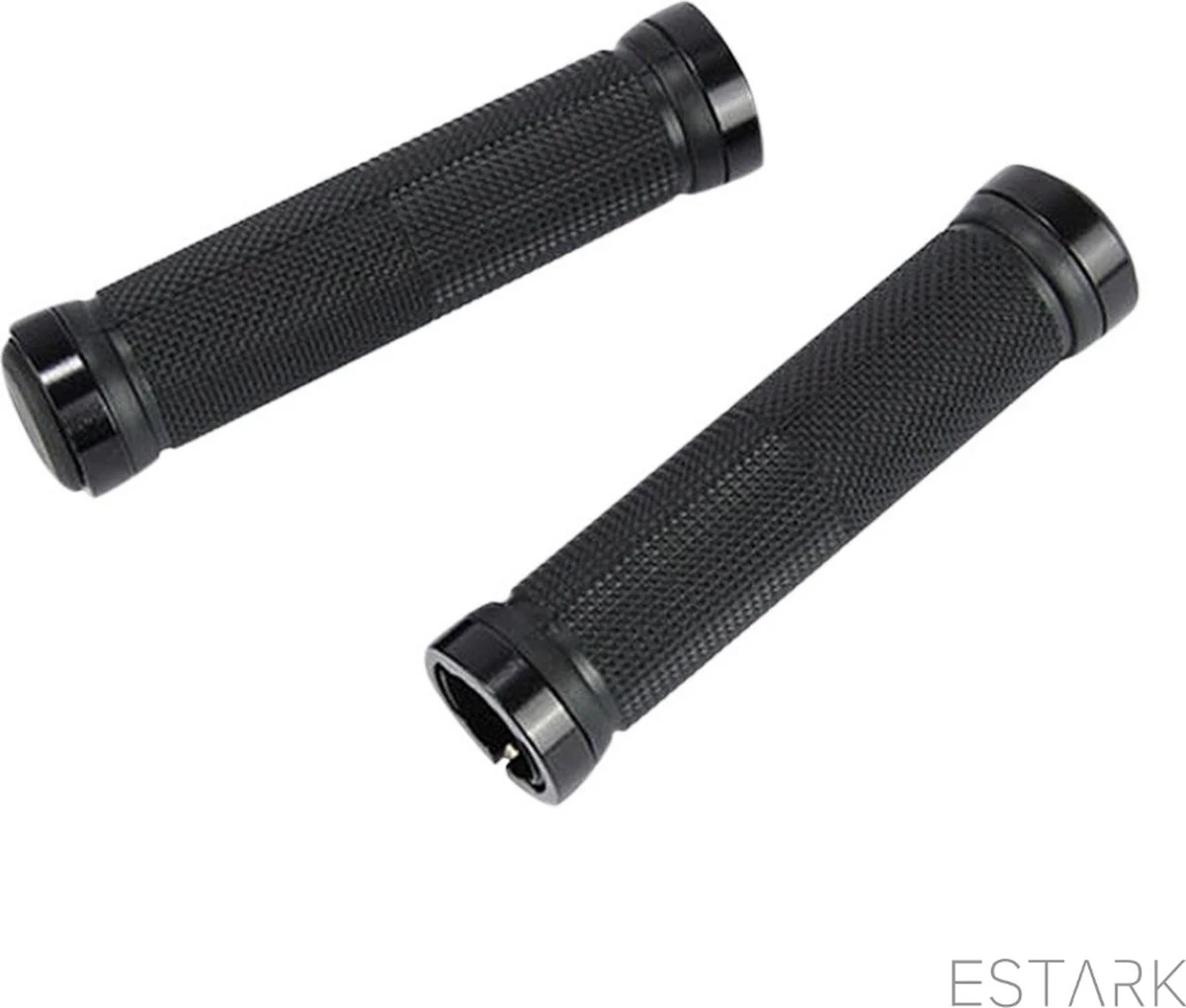 ESTARK® - Fietshandvatten - Lock-On - Handvatten - Universeel - Fiets – Mountainbike – Professioneel - Grips - Extra Grip – Fietshandvaten -Handvaten - Handig Te Monteren - Anti-slip – Fietsen – Stuur – Bikegrips – Lock-on Aanspanbaar - Zwart - LO-zw - Image 13