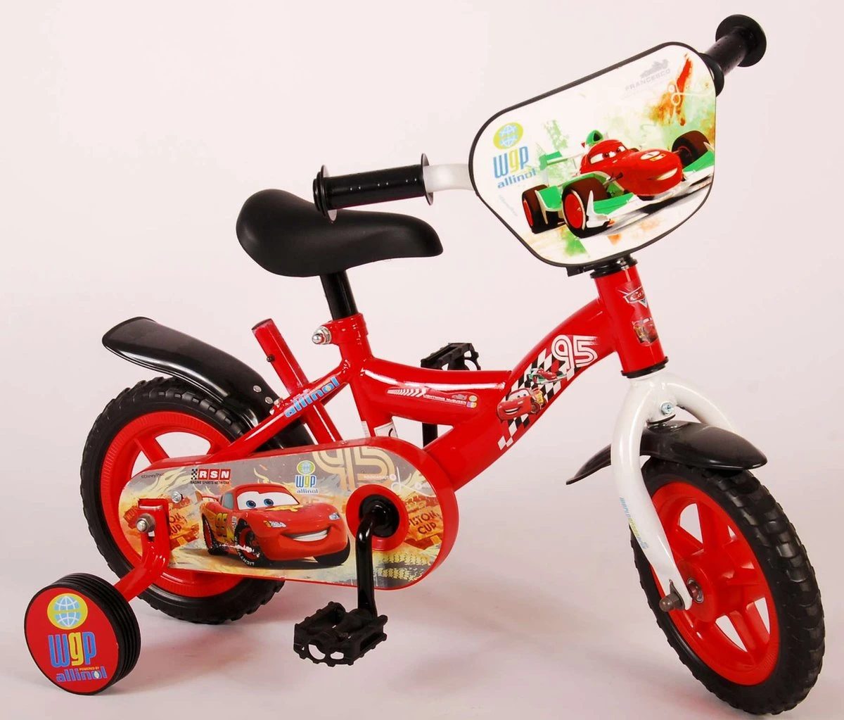 Disney Cars Kinderfiets - Jongens - 10 Inch - Rood - Doortrapper - Image 13
