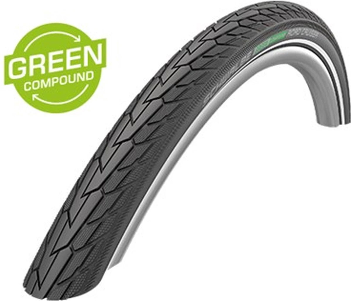 Schwalbe Buitenband - Road Cruiser K-Guard - 28 Inch X 1.75 - Zwart Reflecterend - Image 4