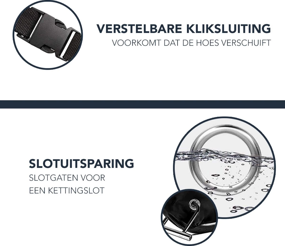 Achaté Fietshoes Universeel Voor Alle Fietsen En Scooters - Waterdicht 420D Oxford - Fiets Hoes Voor 1 Fiets - Incl. Opbergzak - Image 2