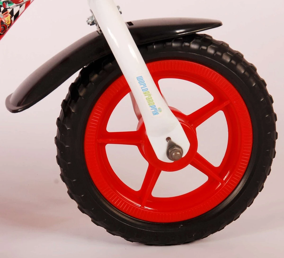 Disney Cars Kinderfiets - Jongens - 10 Inch - Rood - Doortrapper - Image 12