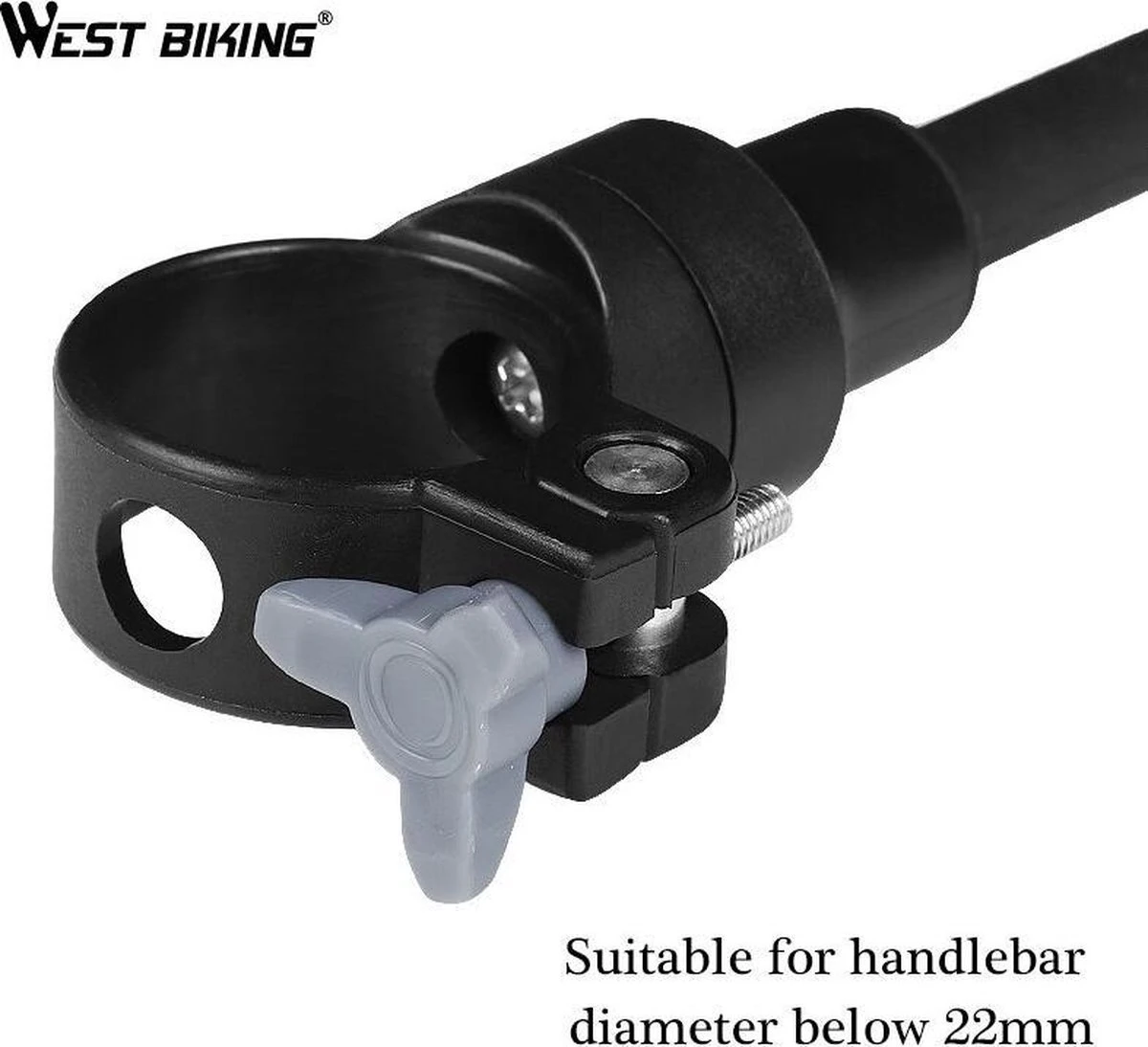 Merkloos 1 Stuk Fiets Achteruitkijkspiegel Groothoek Bolle Spiegel Mountainbike Veiligheid Spiegel Handvat Zachte Pijp 8cm - Image 5