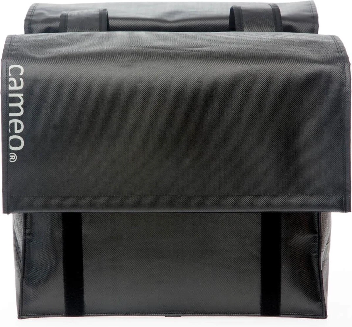 New Looxs Cameo Dubbele Fietstas - Bisonyl - 46 Liter - Glanzend Zwart - Image 2