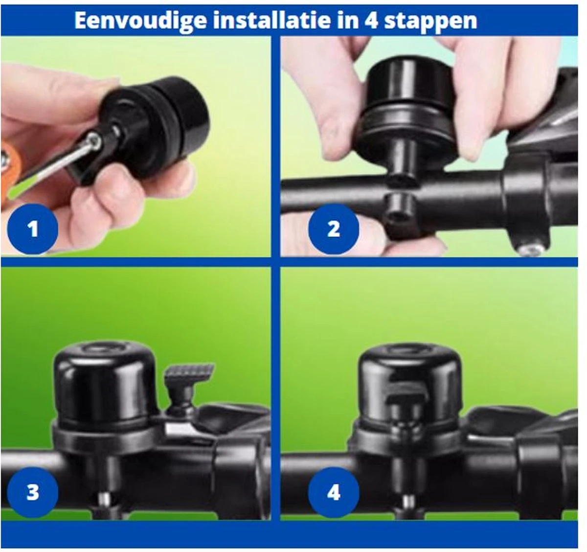 Fietsbel Voor Apple AirTag - AirTag Houder - AirTag Fiets - AirTag Hoesje - Incl. Schroevendraaier Voor Montage - Waterdicht - Image 5