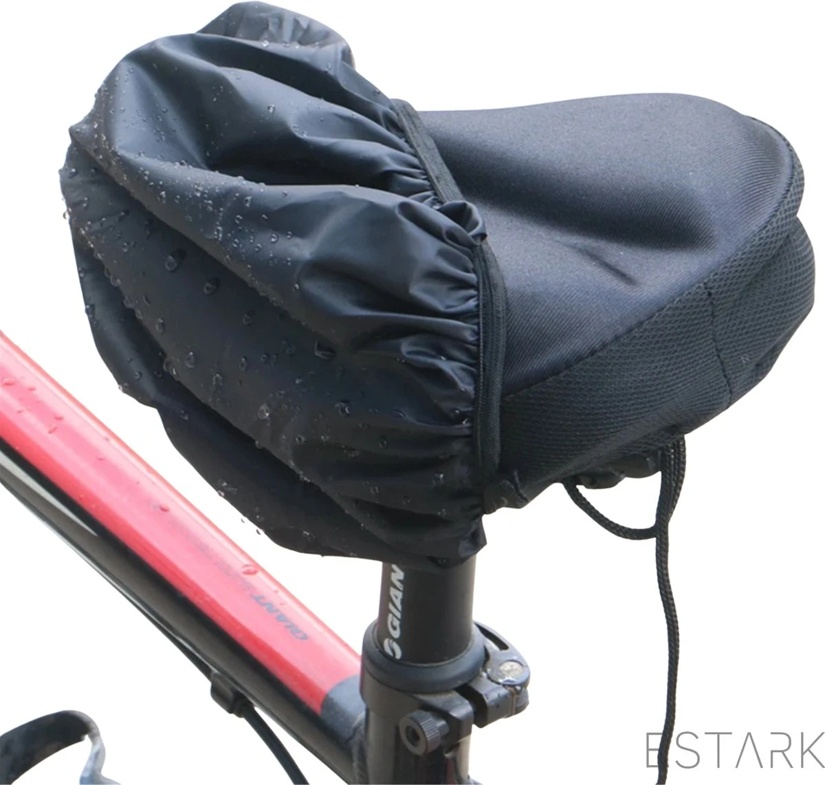 ESTARK® Zwarte Zadelhoes Waterdicht - Zadelhoezen Voor De Fiets - Zadel Cover - Zadel Zak - Hoes - Elastisch - Zwart - Image 7