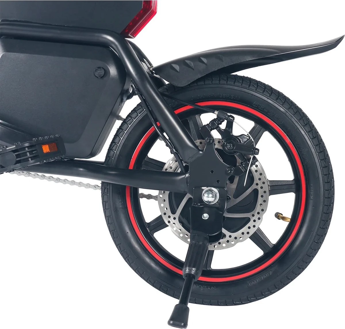 Merkloos Windgoo B20 V3- APP IOS Android - Elektrische Vouwfiets - E Bike - 7.8Ah Batterij - 250W - 14 Inch - 25 KM/H - Zwart - Image 2