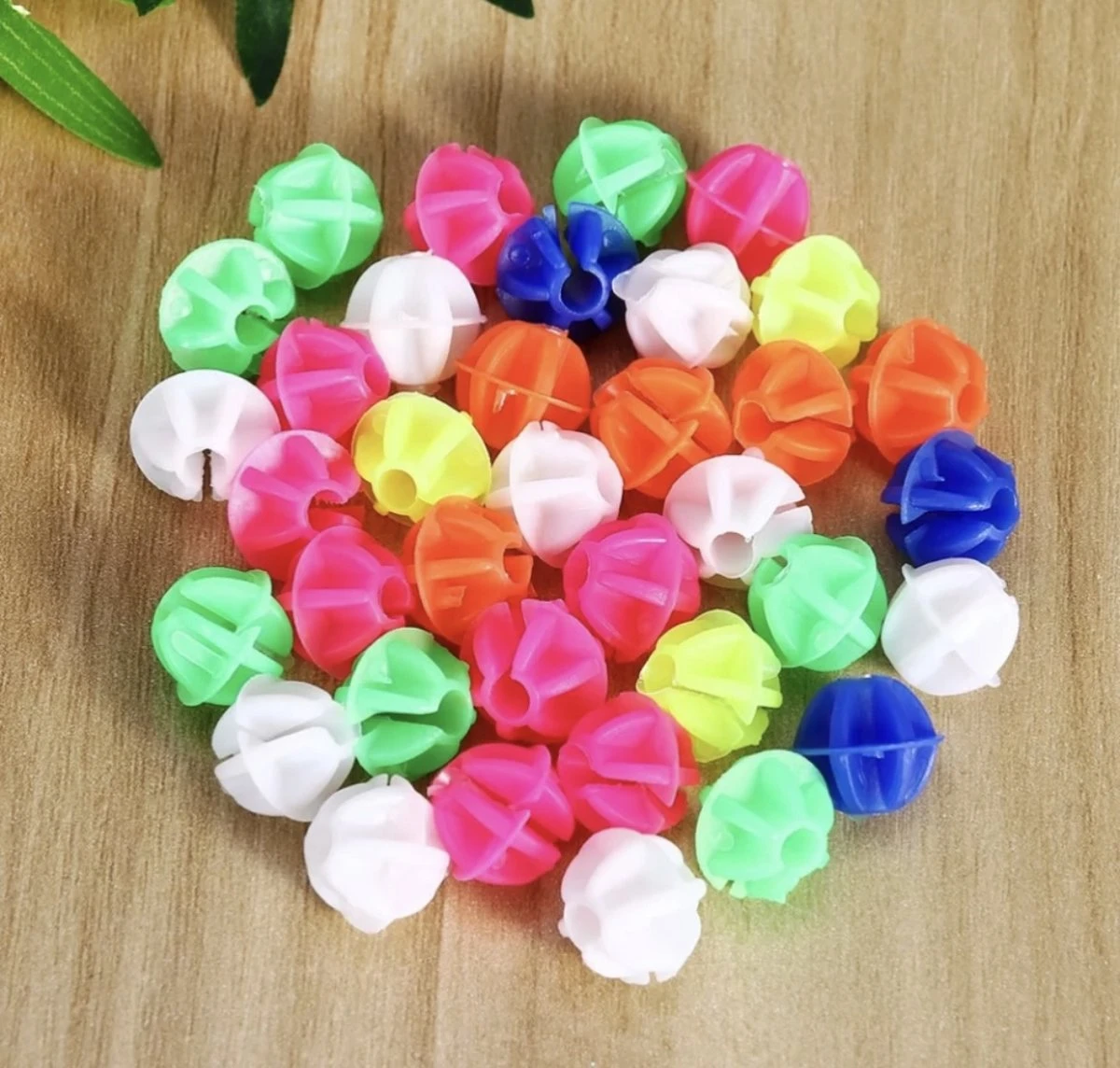 Merkloos Fiets Spaak Kralen 36 Stuks - Spaakkralen/fietskralen Voor Kinderen Ronde Vorm - Image 2