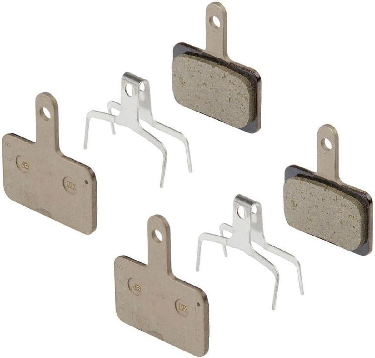 Shimano B01S / B05S RESIN Brake Pads Remblokken Set Voor En Achter - Image 3