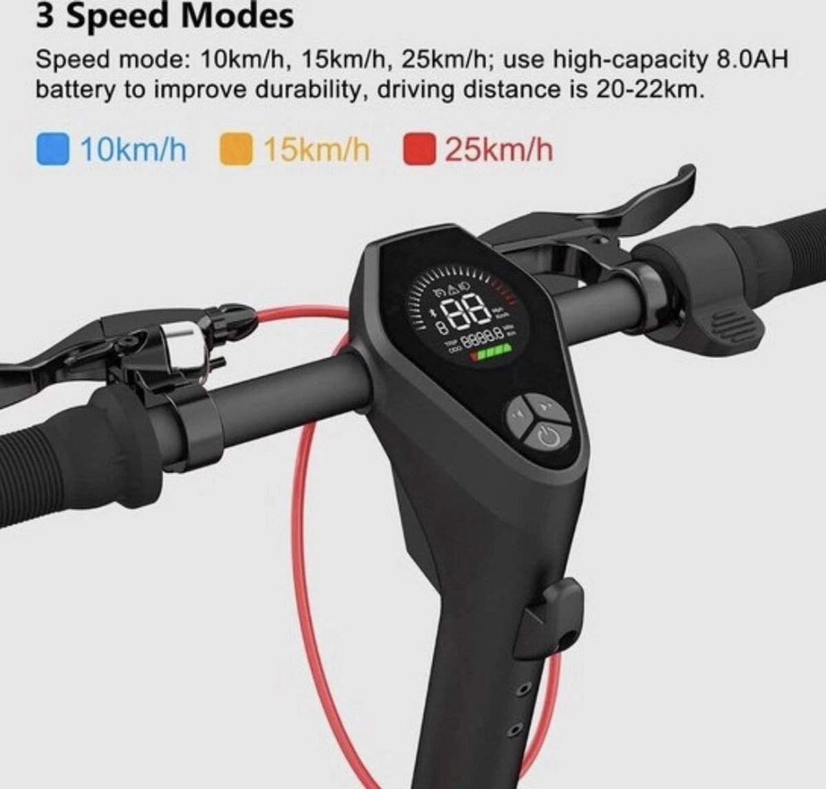 Windgoo M20 - Elektrische Step - E Scooter 350W - 10.4Ah Batterij - 10 Inch Luchtbanden - Image 10