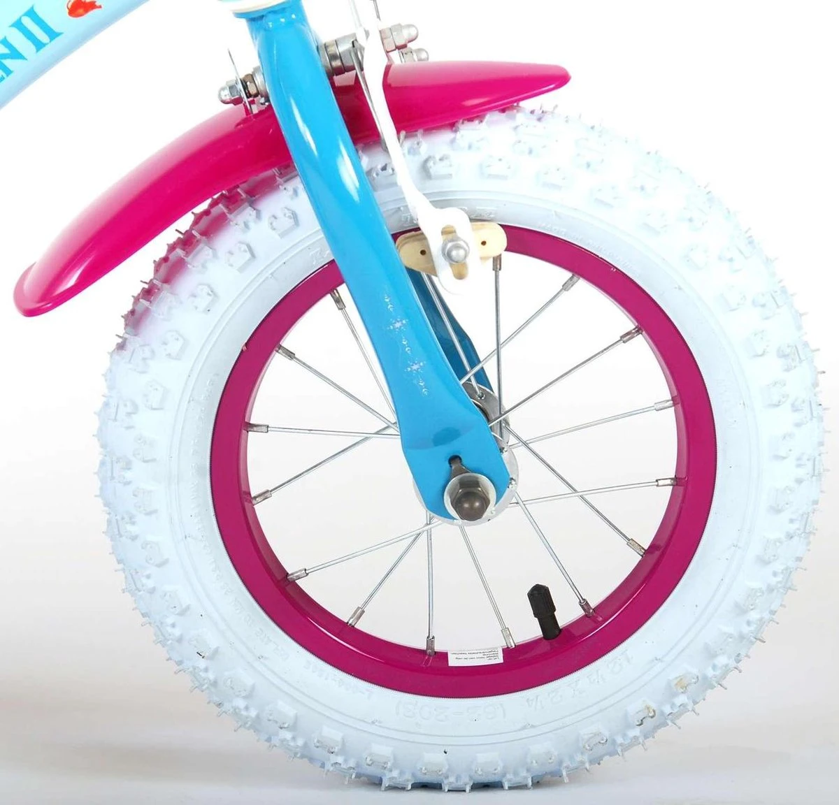 Volare Disney Frozen 2 Kinderfiets - Meisjes - 12 Inch - Blauw/Paars - Image 9