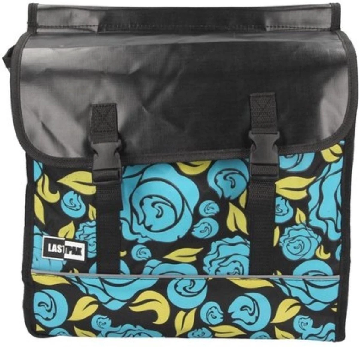 Lastpak Waterafstotende Dubbele Fietstas Met Bloemmotief – 35 Liter - Image 8