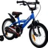 2Cycle Biker Kinderfiets - 16 Inch - Blauw - Jongensfiets