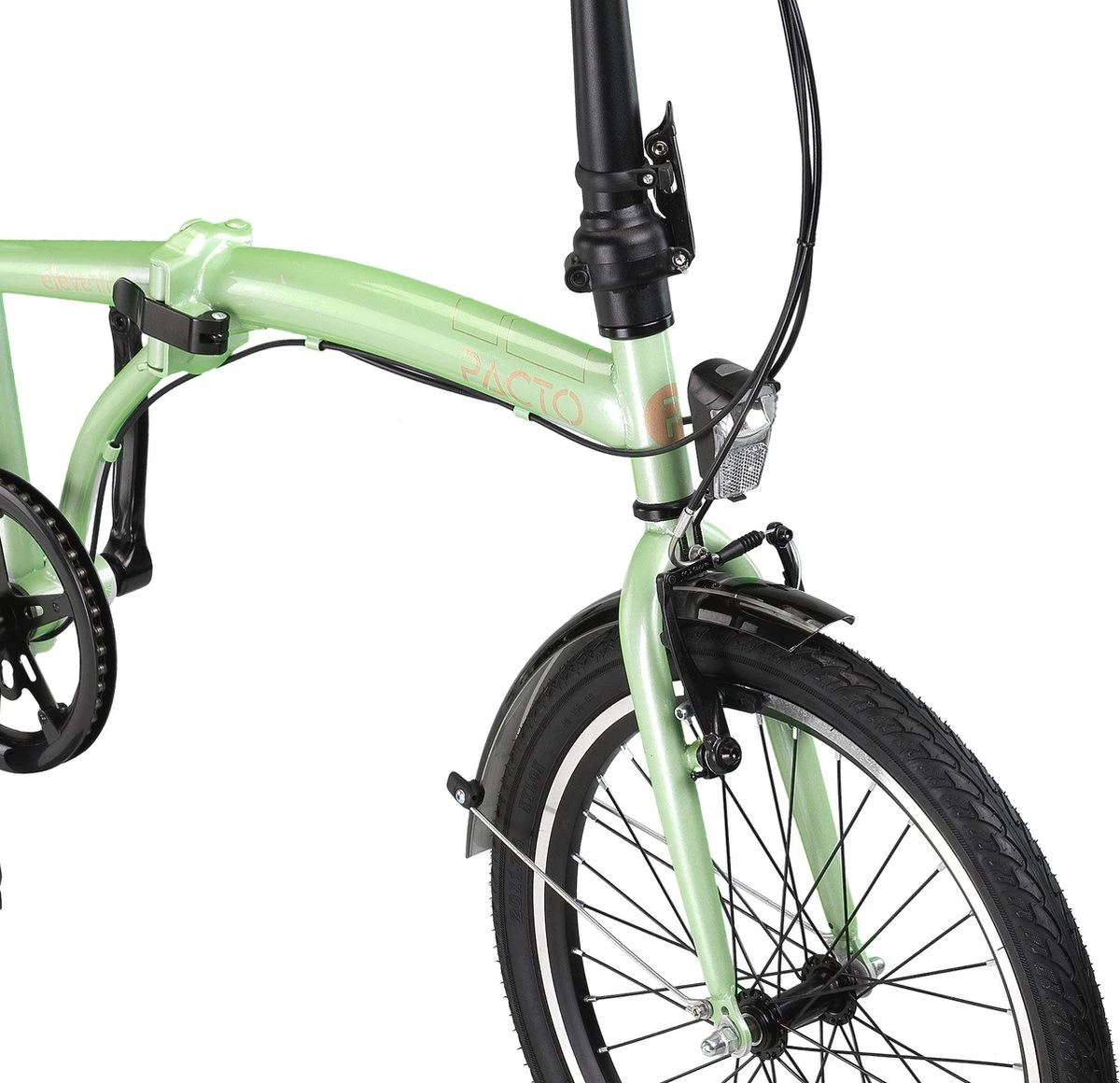 PACTO ELEVEN FOLDING BIKE MINT 3v VOUWFIETS PLOOIFIETS - Image 7