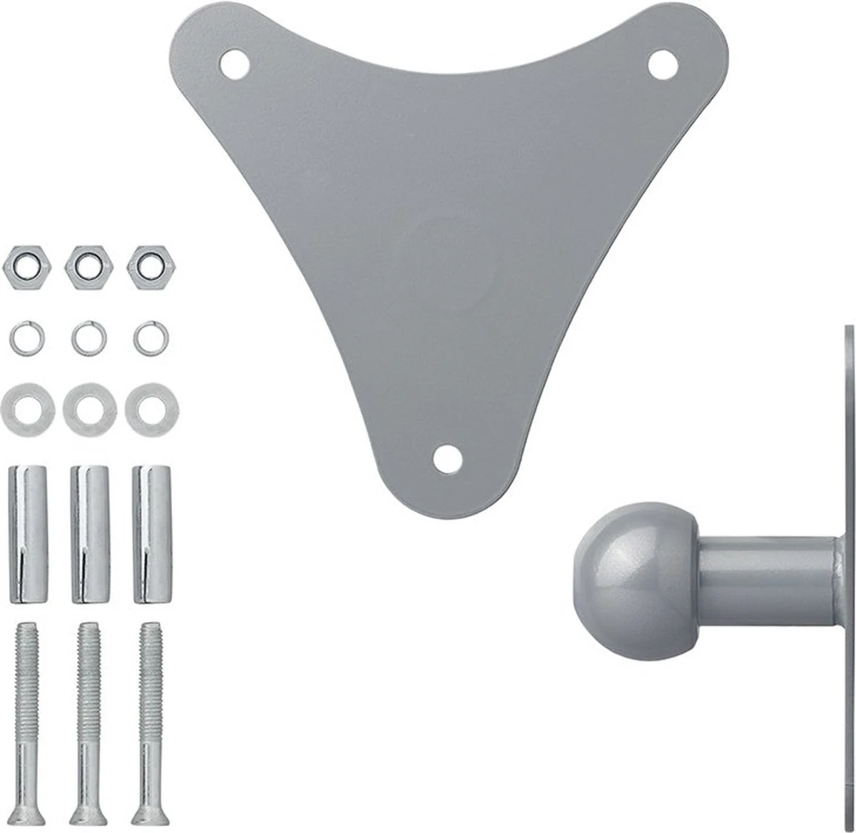 Crius Wandhouder Voor Fietsendrager - Inclusief Bevestigingsmateriaal - Muurbeugel - Image 6