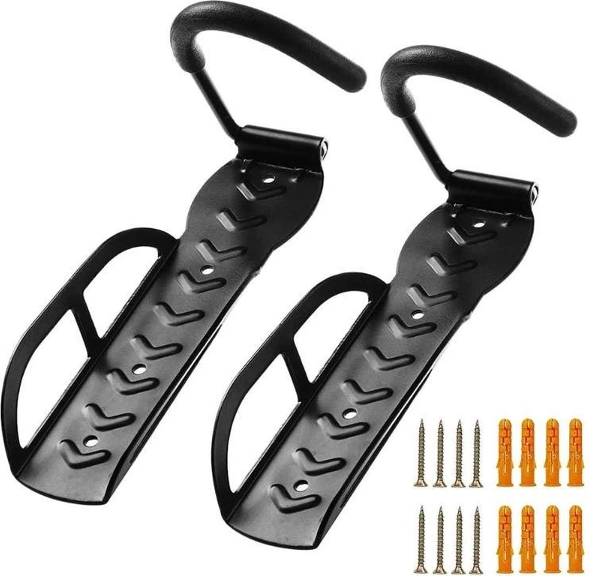 Merkloos Fiets Ophangsysteem 2x | Fietshaak | Muurbeugel | Ophangbeugel | Fietsbeugel | Fietsenrek - Image 10