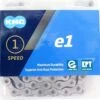 KMC E1 EPT Kettingslot E-bike 1-speed, Grijs Uitvoering 110 Schakels