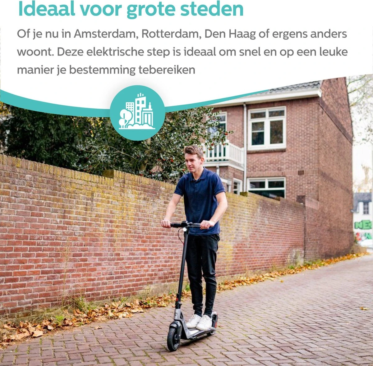 Premium Volans Elektrische Step Voor Volwassenen - Opvouwbare E Step 25 Km P/u - Image 9