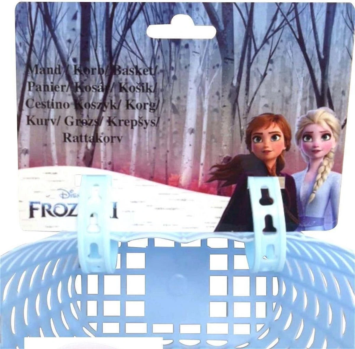 Fietsmand Disney Frozen 2 Plastic - Lichtblauw/paars - Image 6