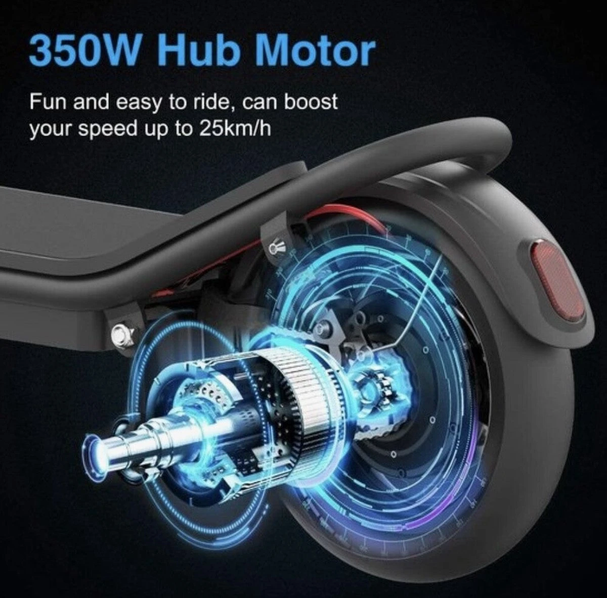 Windgoo M20 - Elektrische Step - E Scooter 350W - 10.4Ah Batterij - 10 Inch Luchtbanden - Image 9