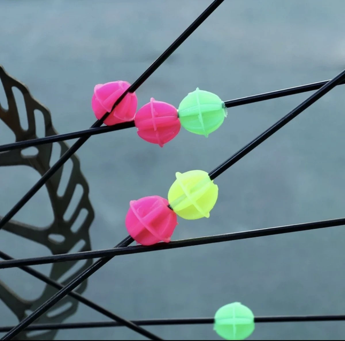 Merkloos Fiets Spaak Kralen 36 Stuks - Spaakkralen/fietskralen Voor Kinderen Ronde Vorm