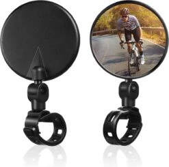 Fietsspiegel E Bike Achteruitkijkspiegel Mountainbike Accesoires - Wielrennen Motor Vespa Elektrische Fiets - Bartief®