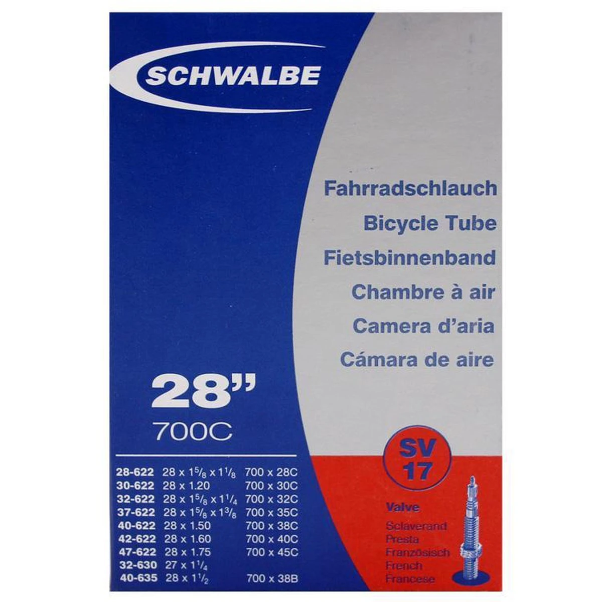Schwalbe Binnenband - SV17 - 28 Inch X 1.10 - 1.75 - Frans Ventiel - 40mm - Image 12