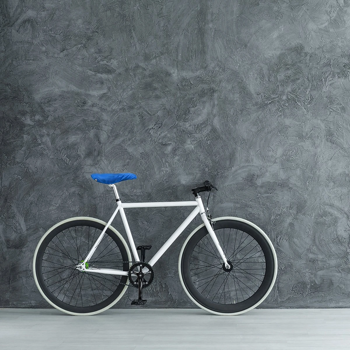 Merkloos Zadelhoes - Fietszadelhoes - Fiets Accessoires - Regen - RPET - Polyester - Blauw - Image 2