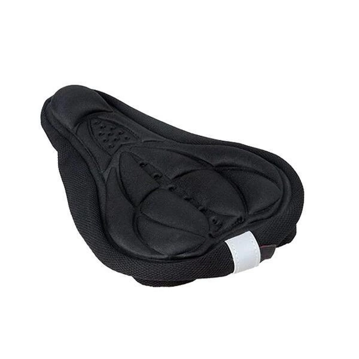 Merkloos 3D Fiets Zadelhoes - Cover - Overtrek - Uniseks - One Size - Volwassenen - Beschermkussen - Zwart - Image 6