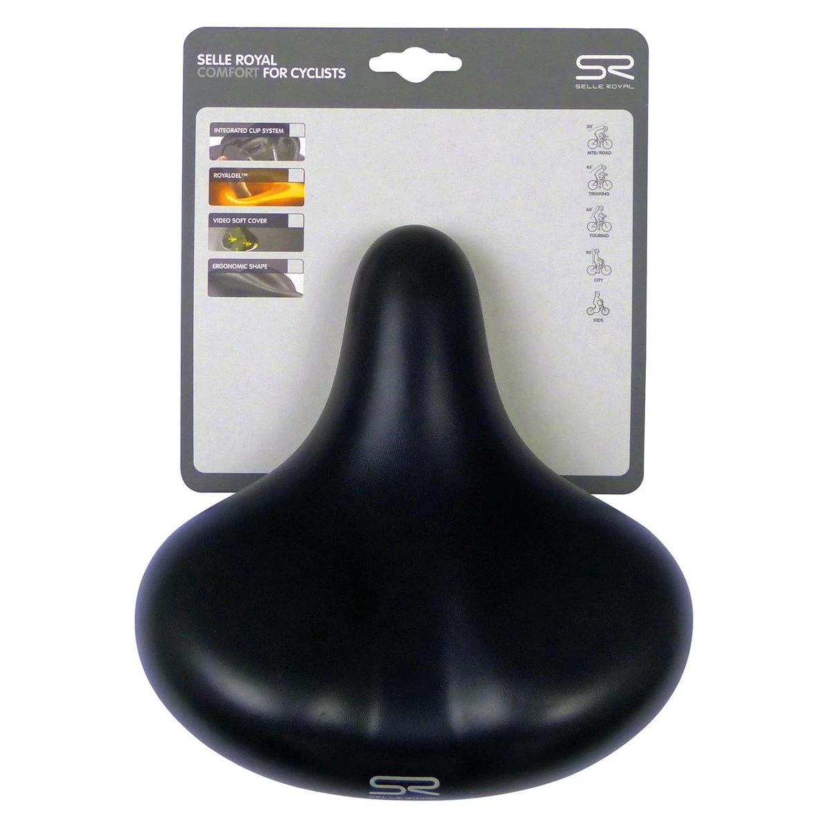 Fietszadel Selle Royal Gipsy Unisex - Zwart - Image 2