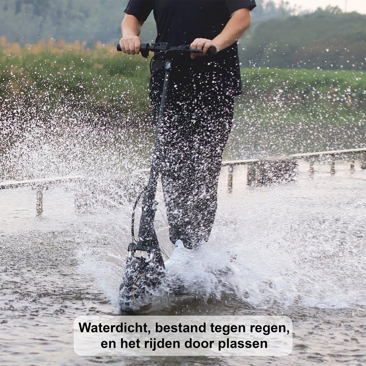 Stay-on Esmax | Elektrische Step Voor Volwassenen | 500w |15ah! |35kmu | Bereik 35/45km | Met APP & Nederlandse Handleiding - Image 2