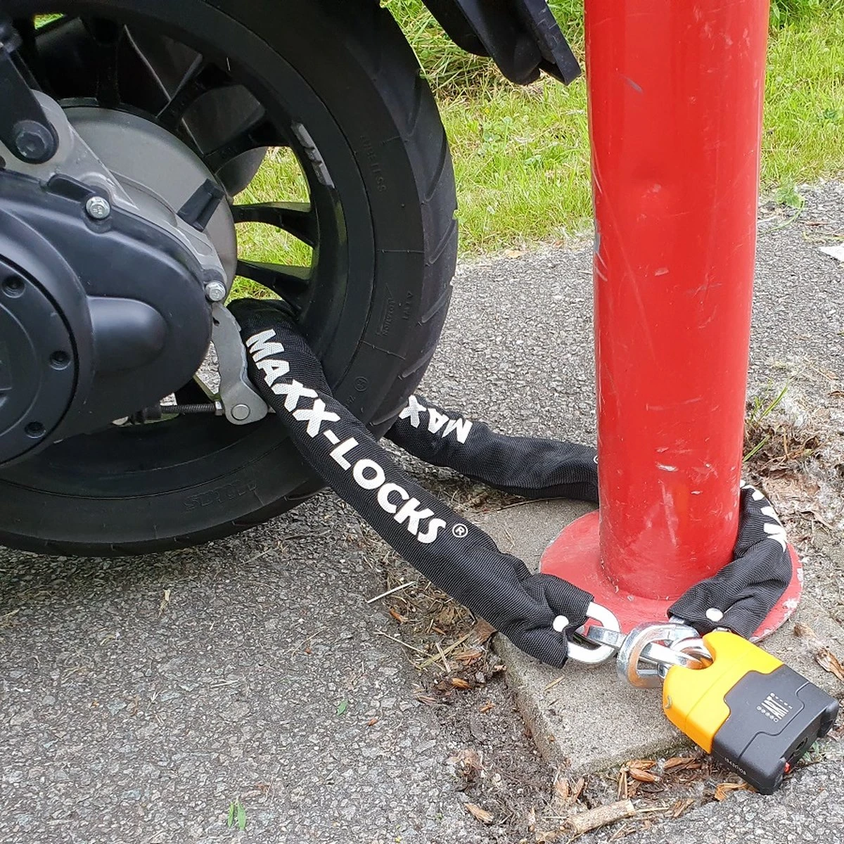 Maxx-Locks Ohura Motorslot / Scooterslot ART 4 - Kettingslot 120cm - Image 5