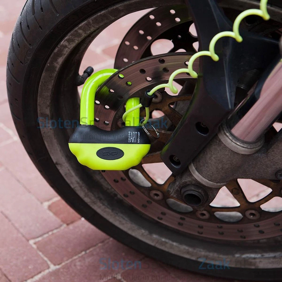 SXP Schijfremslot ART 4 - Geel - Image 4