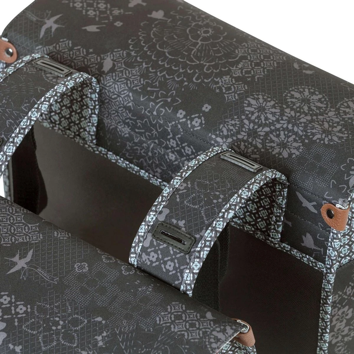 Basil Bohème Dubbele Fietstas - Zwart - 35 Liter - Image 9