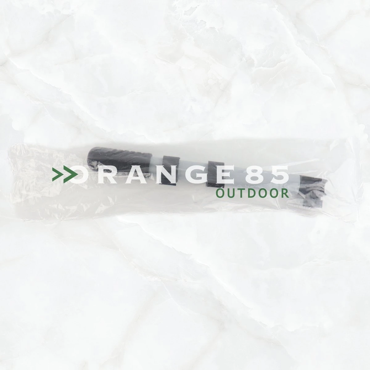 Orange85 Handpomp - Fietspomp - 25 Cm - Zwart - Zilver - Image 4