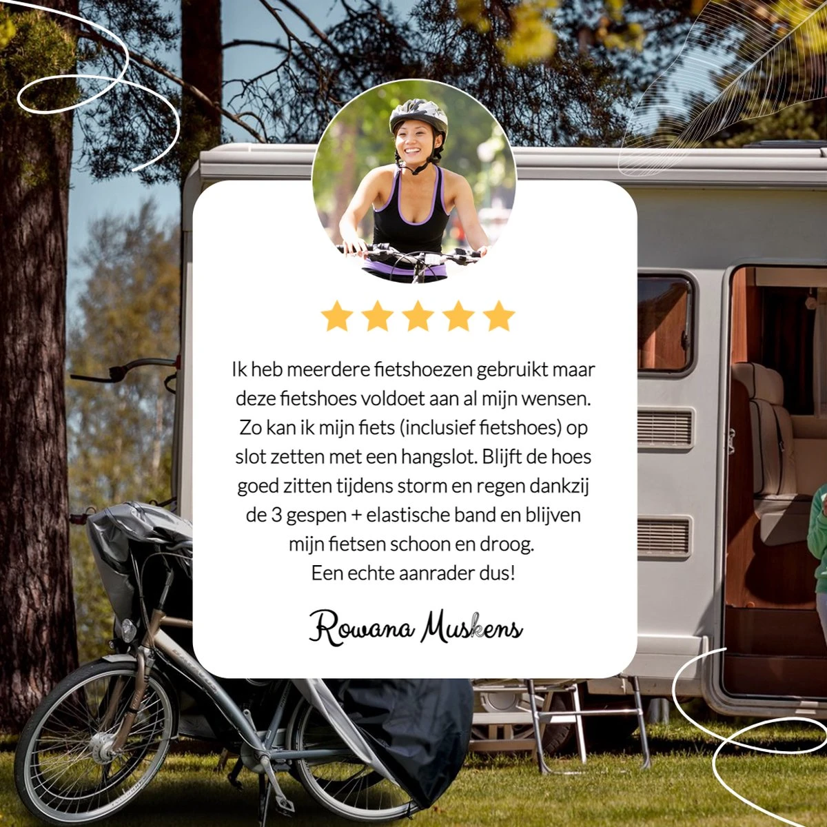 Fietshoes Voor 2 Fietsen - Waterdicht - Fietsbeschermhoes - Elektrische Fiets - Stalling - Fietsbeschermhoes Voor 2 Fietsen - Zwart - Image 8